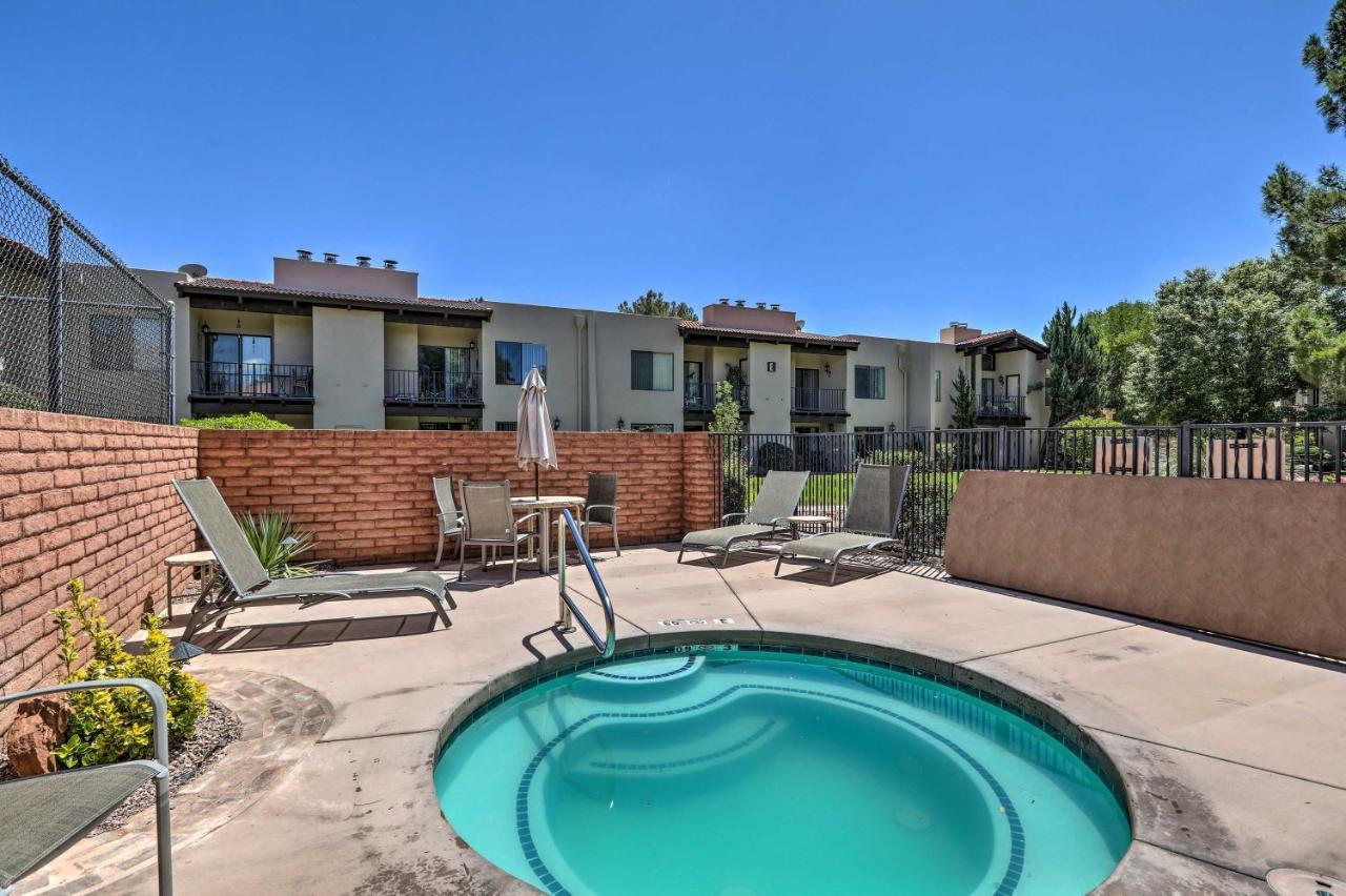 Sedona Condo Mtn Views, Balcony And Hot Tub Access Exterior photo