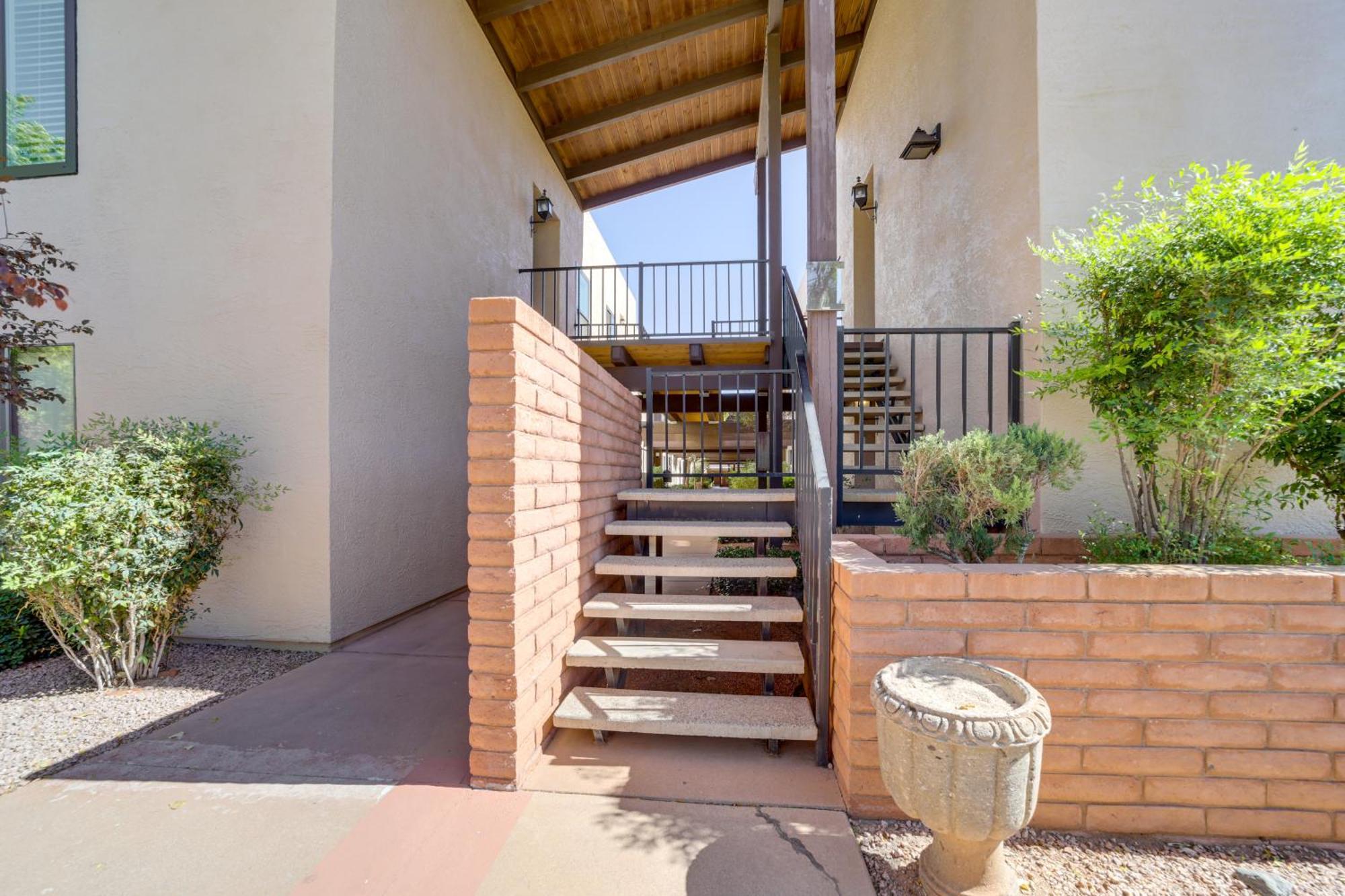 Sedona Condo Mtn Views, Balcony And Hot Tub Access Exterior photo
