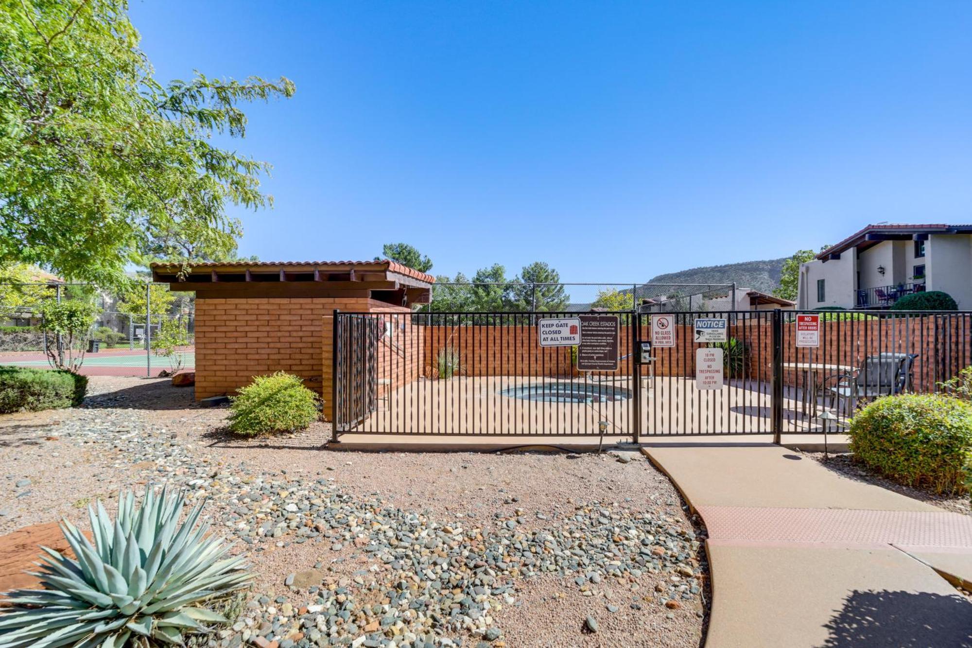 Sedona Condo Mtn Views, Balcony And Hot Tub Access Exterior photo