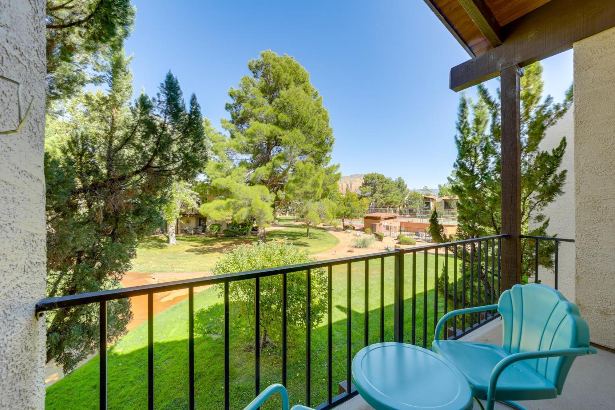 Sedona Condo Mtn Views, Balcony And Hot Tub Access Exterior photo